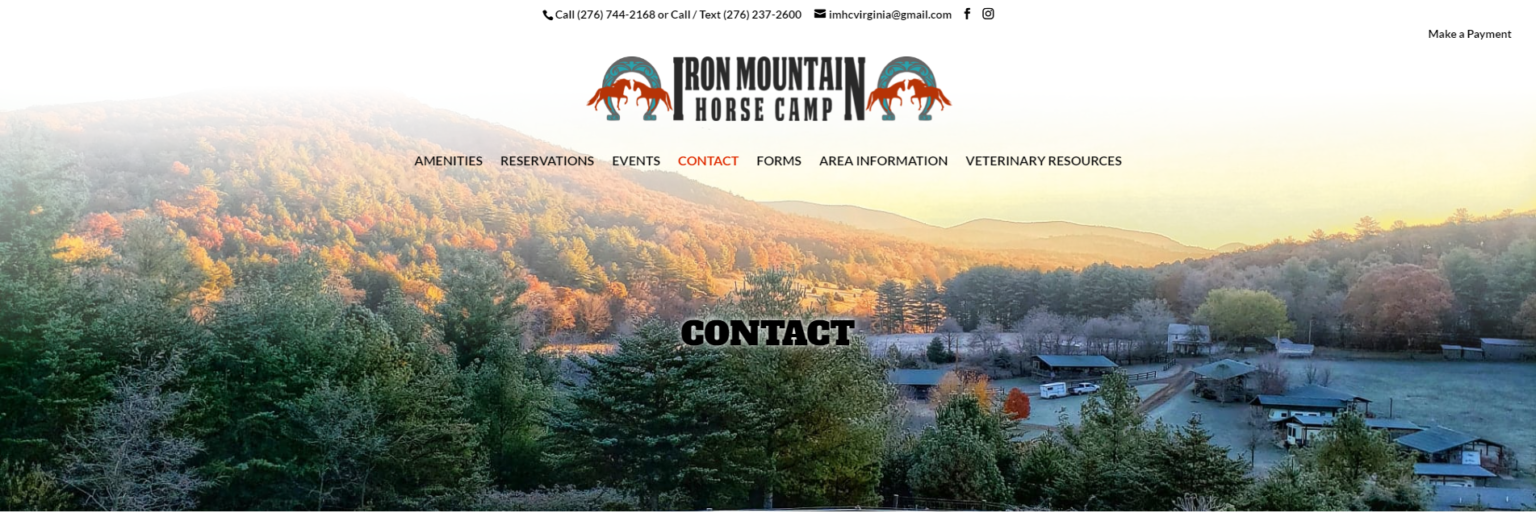 Iron Mountain Horse Camp •  & App Solutions