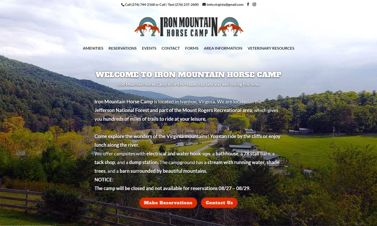 Iron Mountain Horse Camp