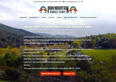 Iron Mountain Horse Camp