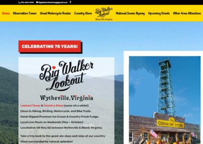 Big Walker Lookout in Wytheville, VA