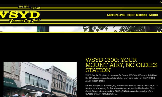 WSYD 1300: Mount Airy Oldies Radio