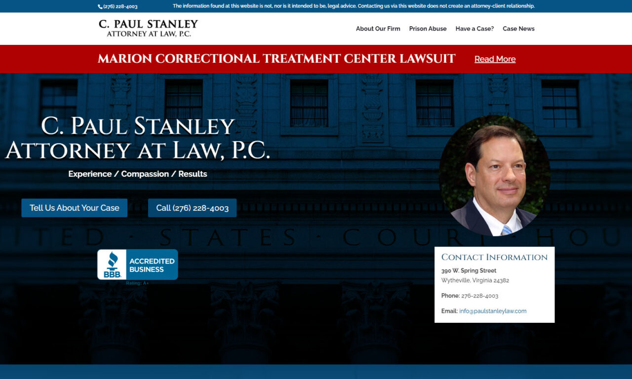 C. Paul Stanley Attorney At Law, P.C.