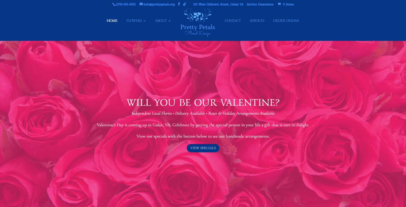 Pretty Petals Floral Design, LLC •  & App Solutions